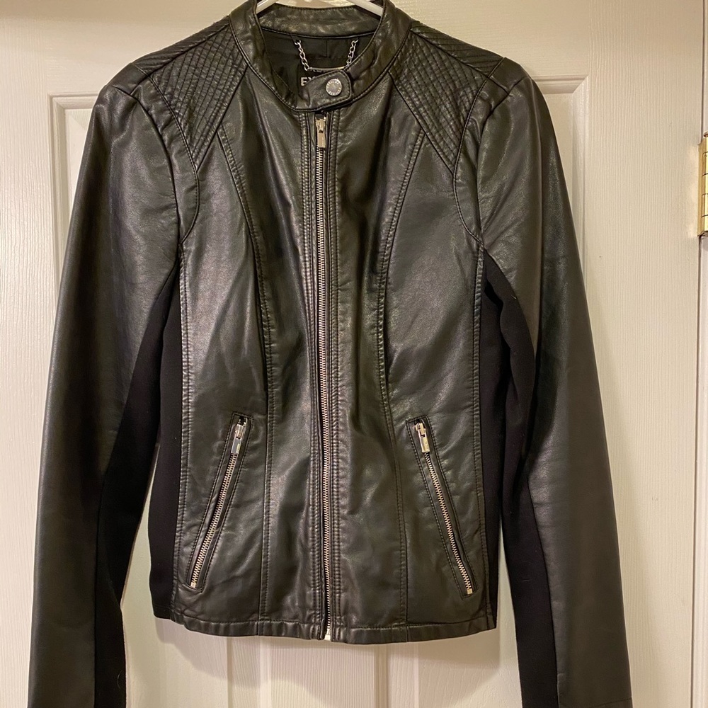 Faux Leather Jacket